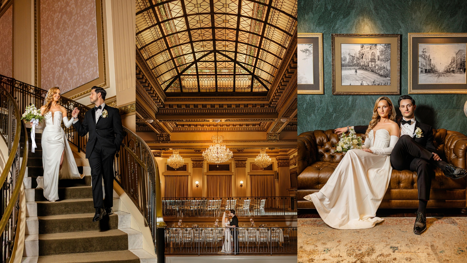 couple wedding photography at vault 634 by vaness guevara photography